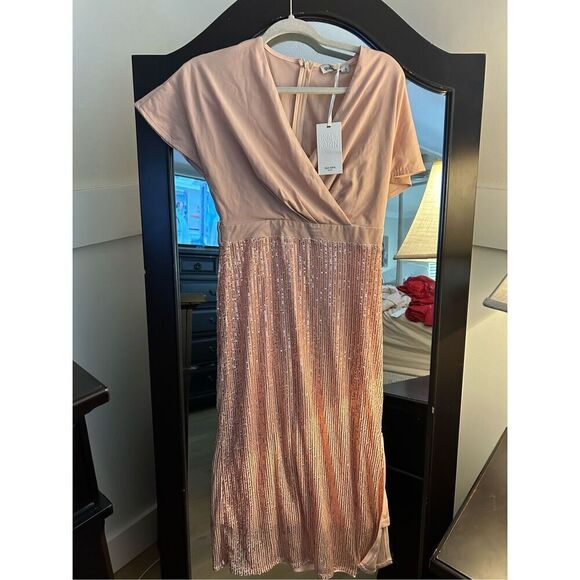 NEW GRACE KARIN Sequin Sparkly Party Dress Cocktail M NO BELT - Picture 7 of 7